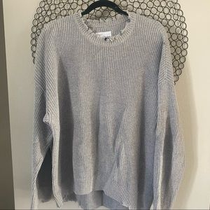 SOLD!! Distressed Crewneck sweater